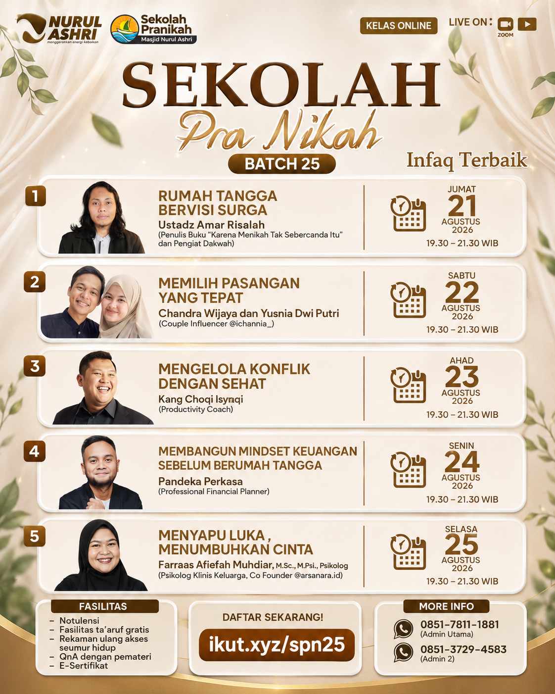 Sekolah Pra Nikah Batch 25