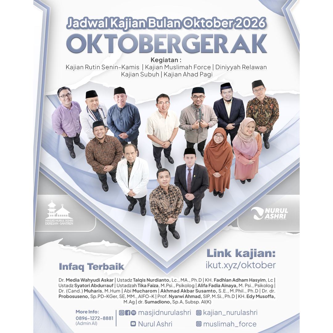 Kajian Bulan Oktober 2026
